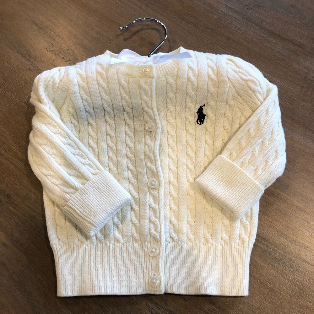 Ralph Lauren cardigan cotton sweater